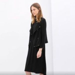 ZARA Zipper Detail Moto Jacket